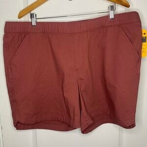 Carhartt high rise shorts in salmon women's XL‎
